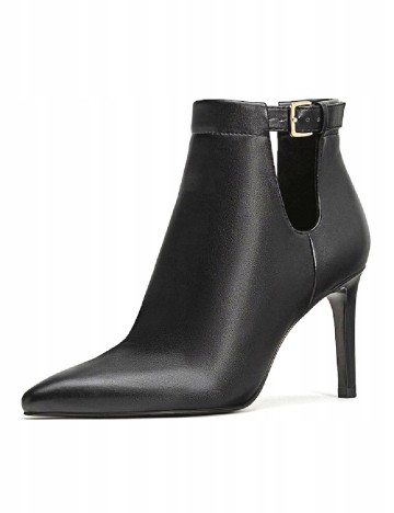 Botine Stradivarius, negru