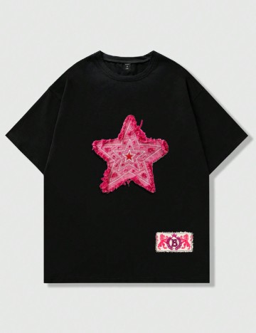 Tricou Romwe, negru