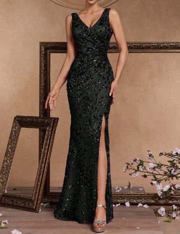 Rochie lunga SHEIN, negru