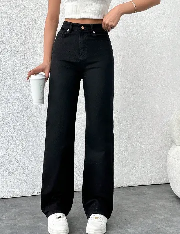 Blugi SHEIN, negru Negru