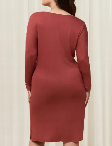 Rochie de noapte Triumph, grena Rosu