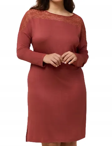 Rochie de noapte Triumph, grena Rosu