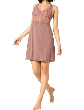 Rochie de noapte Triumph, roz pudra inchis