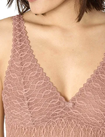 Rochie de noapte Triumph, roz pudra inchis Roz