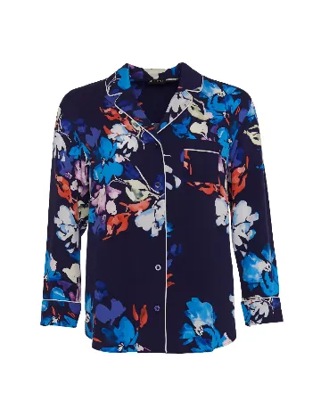 Bluza de pijama Beldona, albastru Albastru
