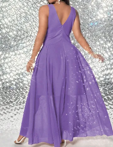 Rochie lunga SHEIN CURVE, mov Mov
