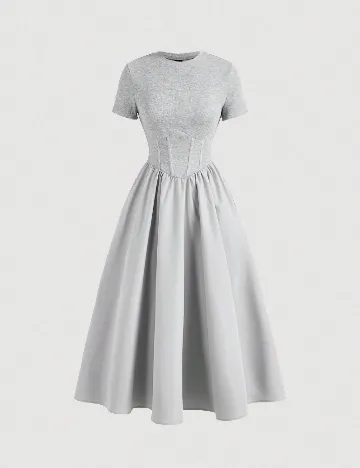 Rochie medie SHEIN, gri Gri