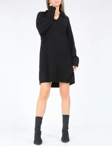 Rochie scurta Jacqueline de Yong, negru Negru