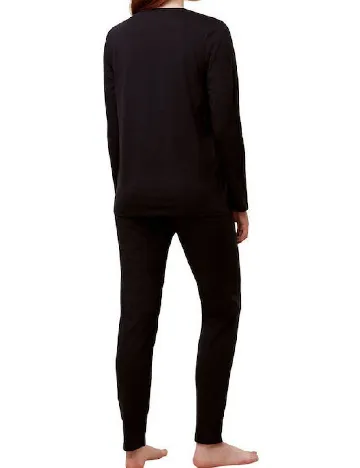 Pijama Triumph, negru Negru