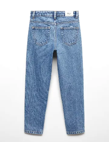 Blugi Mango Kids, albastru Albastru