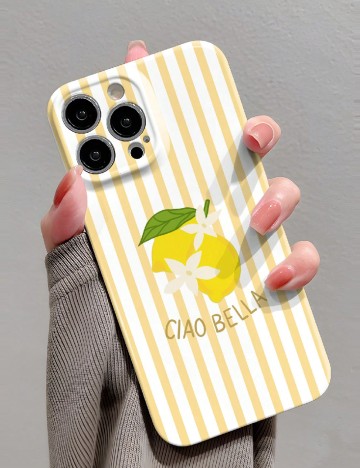 Husa iPhone 15 SHEIN, galben