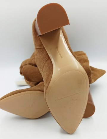 Cizme Stradivarius, maro