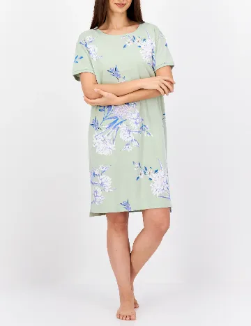 Rochie de noapte Triumph, verde Verde