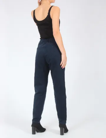Pantaloni SHEIN, bleumarin Albastru