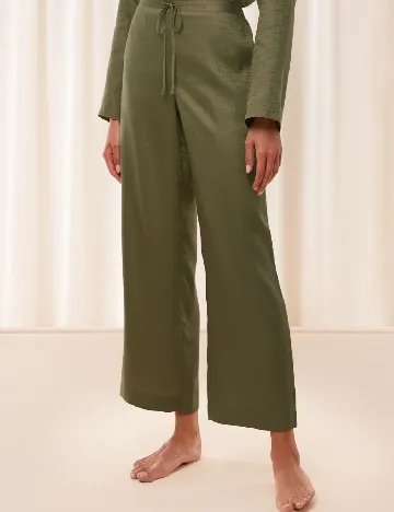 Pantaloni de pijama Triumph, verde Verde