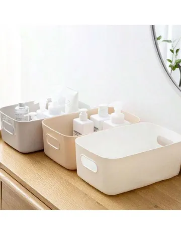 Cutie pentru depozitare SHEIN, alb Alb