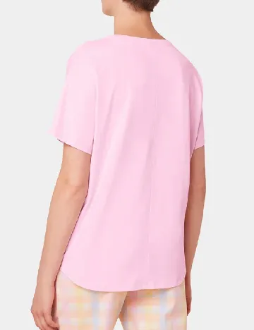 Tricou Triumph, roz Roz