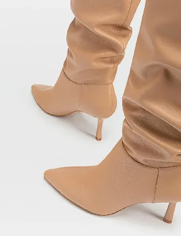 Cizme Stradivarius, maro Maro