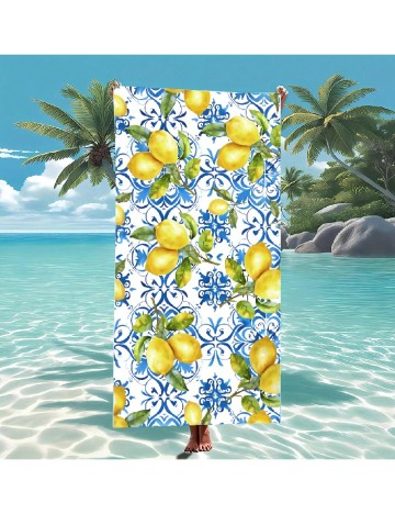 Prosop de plaja SHEIN, mix culori