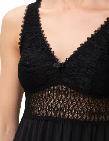 Rochie de noapte Triumph, negru Negru