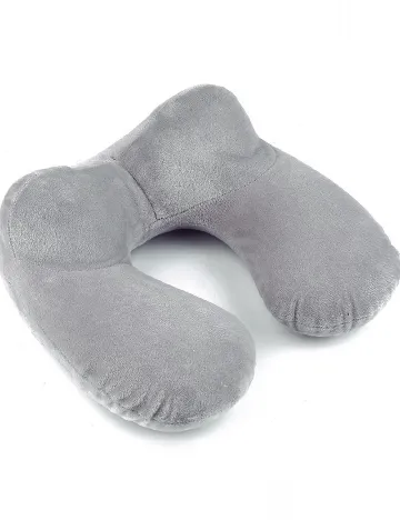 Perna gonflabila pentru calatorie SHEIN, gri deschis Gri