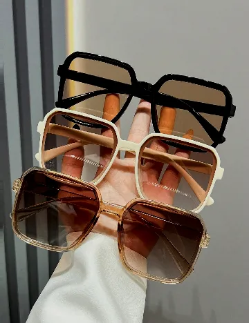 Set ochelari de soare 3 bucati SHEIN, mix culori Mix culori