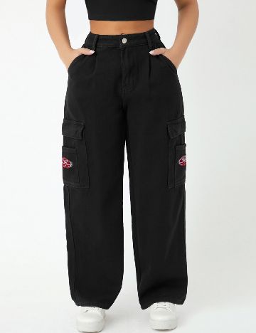 Blugi SHEIN, negru