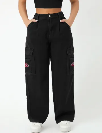 Blugi SHEIN, negru Negru