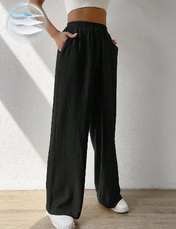 Pantaloni SHEIN, negru