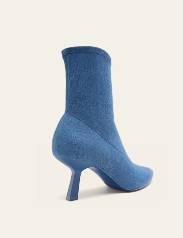 Botine Stradivarius, albastru