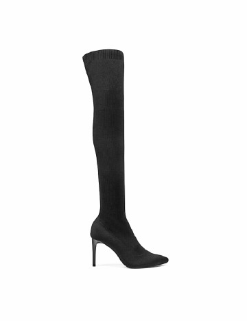 Cizme Stradivarius, negru