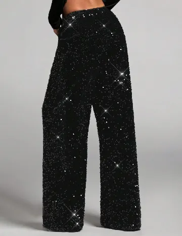 Pantaloni SHEIN, negru Negru