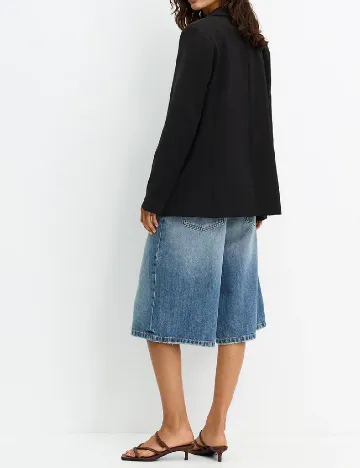 Sacou Pull&Bear, negru Negru