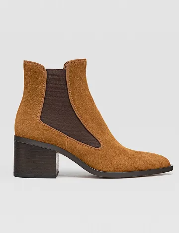 Botine Stradivarius, maro Maro
