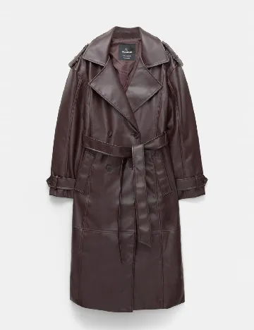 Trench Pull&Bear, maro Maro