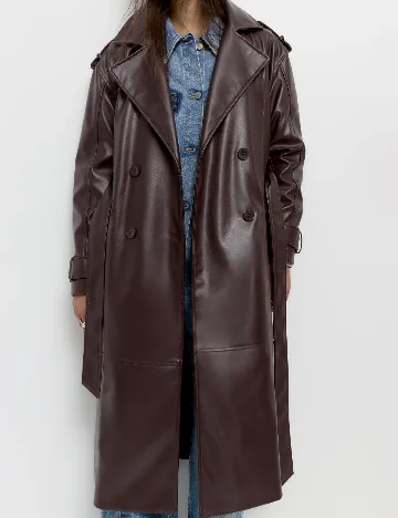 Trench Pull&Bear, maro Maro