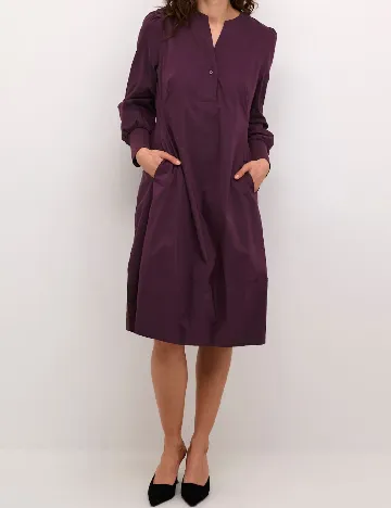 Rochie medie Culture, mov Mov