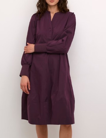 Rochie medie Culture, mov