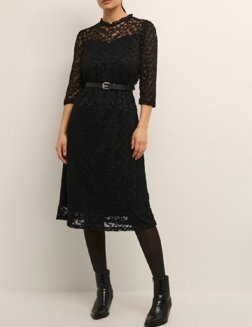 Rochie medie Cream, negru