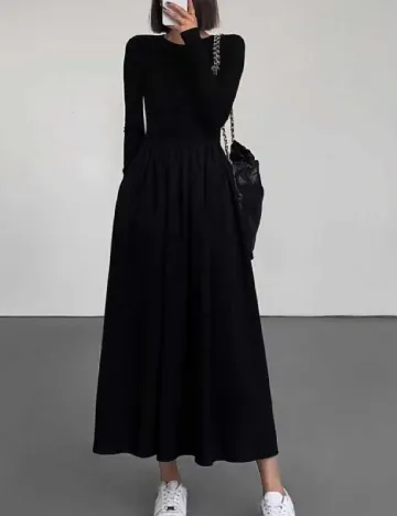 Rochie lunga InWear, negru Negru
