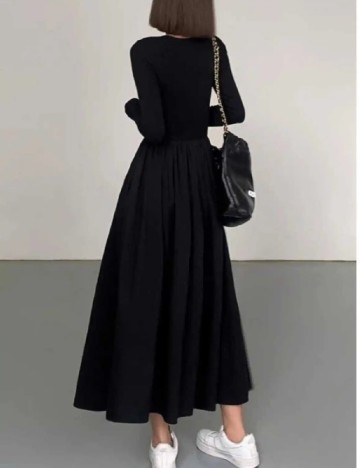 Rochie lunga InWear, negru