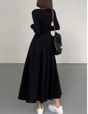 Rochie lunga InWear, negru Negru