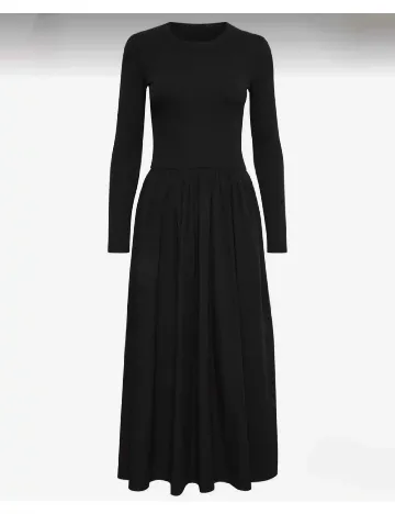 Rochie lunga InWear, negru Negru
