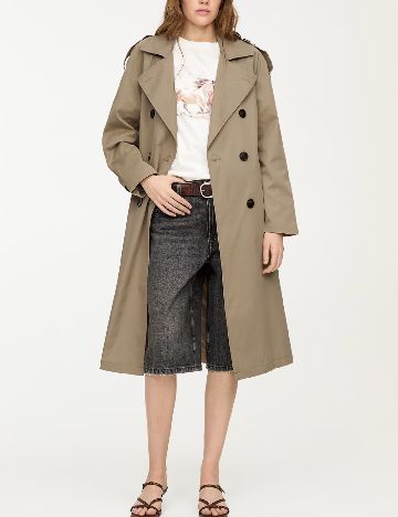 Trench Pull&Bear, maro