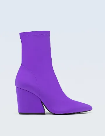 Botine Stradivarius, mov Mov