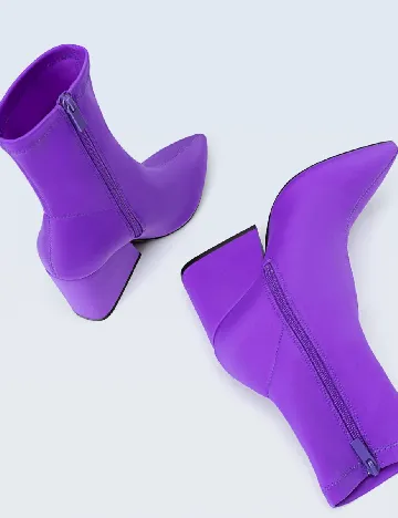 Botine Stradivarius, mov Mov