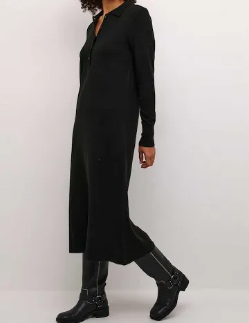 Rochie medie Kaffe, negru Negru