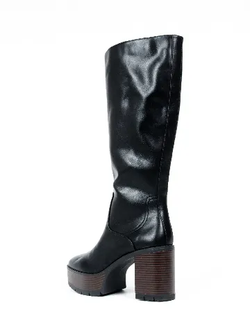 Cizme Stradivarius, negru Negru