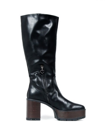 Cizme Stradivarius, negru