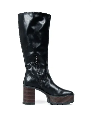 Cizme Stradivarius, negru Negru